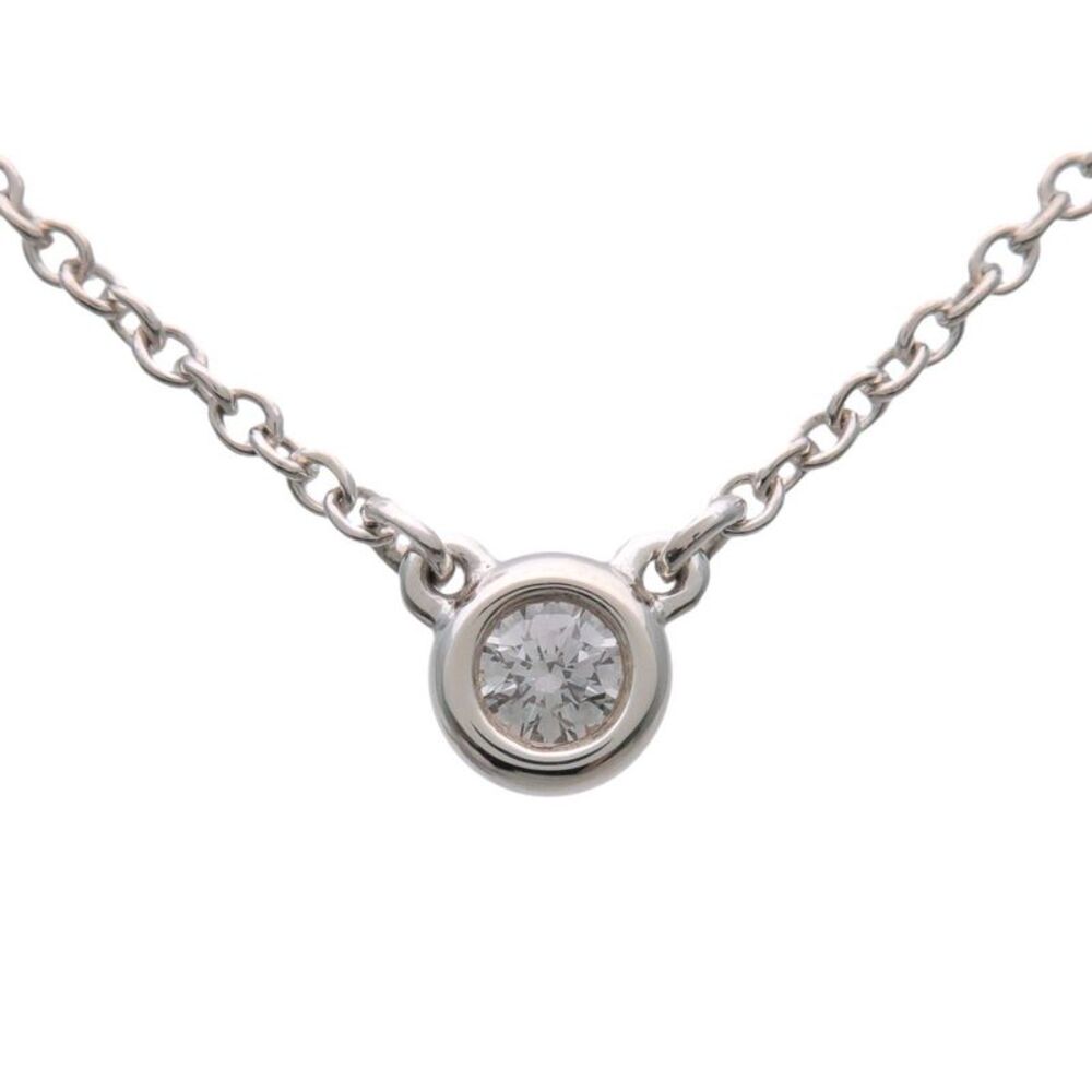 Tiffany & Co. Elsa Peretti Diamonds By The Yard Platinum With Diamond Silver